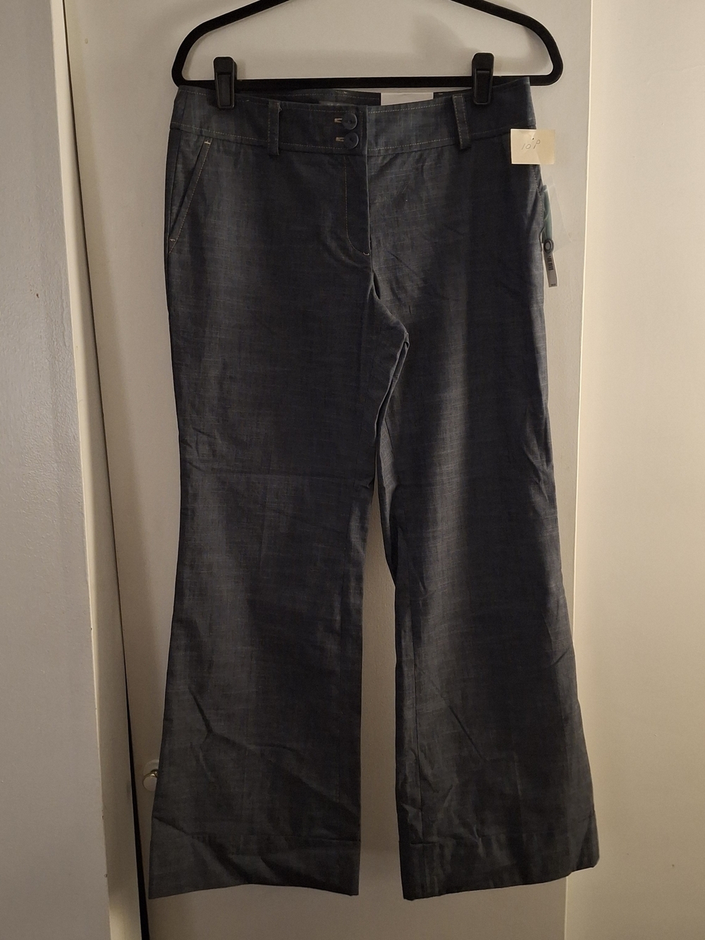 Apt. 9 Women's Wide-Leg Dark Denim Trousers